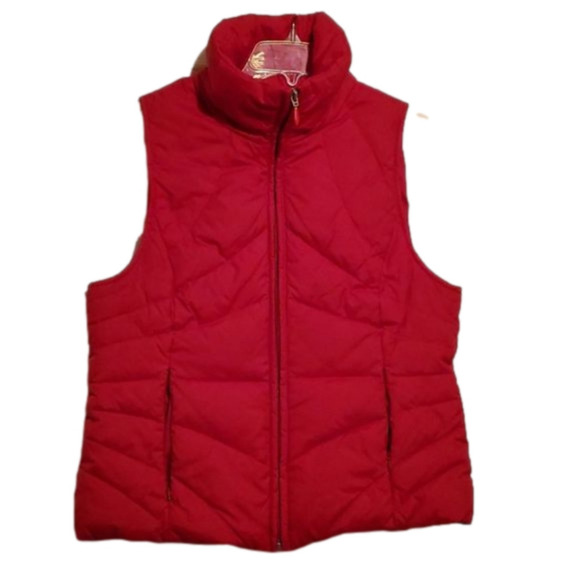Kenneth Cole Reaction Women's Puffer Down Vest Size Medium - Picture 1 of 7